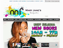 Tablet Screenshot of maryjaneshq.com